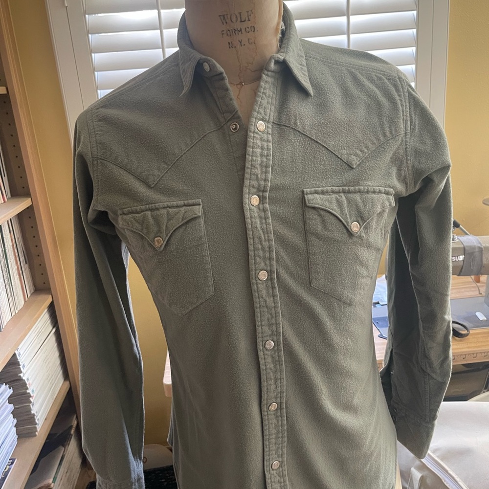Ralph Lauren Polo Western Sage Shirt